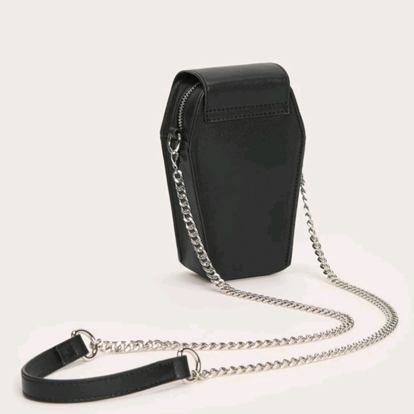 GONE SOON Coffin Crossbody Purse Bag - Picture 7 of 8